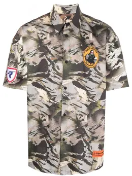 Heron Preston: Рубашка с принтом 