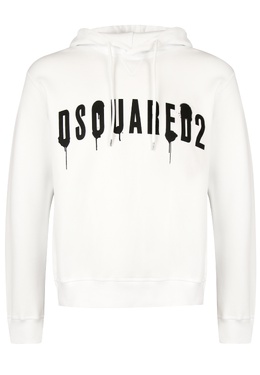 DSQUARED2: Белая толстовка 