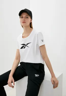 Reebok Classic: Белая футболка 