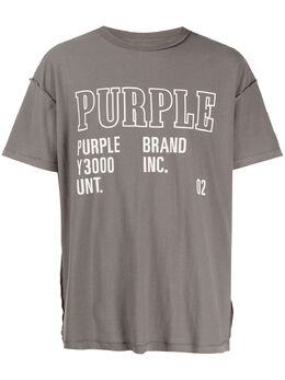 Purple Brand: Белая футболка