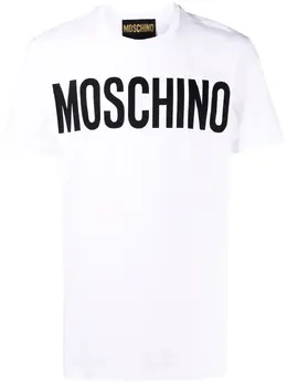 Moschino: Футболка с принтом 