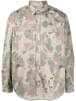 Carhartt WIP: Рубашка с принтом 