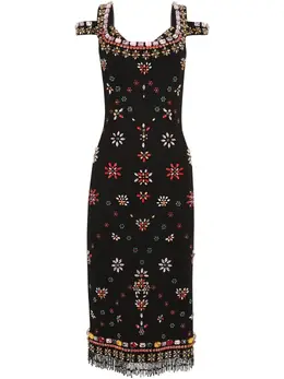 Dolce & Gabbana: Платье миди 