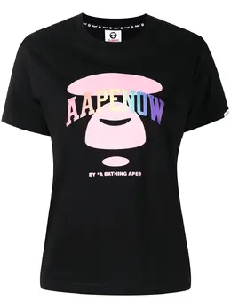 AAPE BY *A BATHING APE®: Футболка с принтом