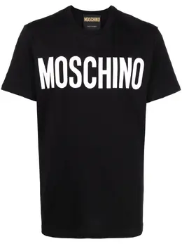 Moschino: Футболка с принтом 