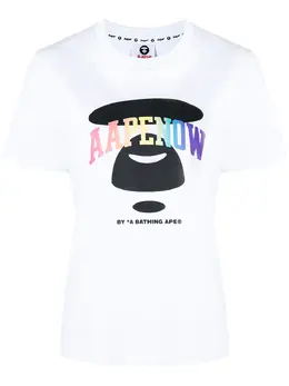 AAPE BY *A BATHING APE®: Футболка с принтом