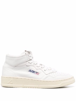 Autry - Medalist Mid Leather Sneakers aumw-gg04white