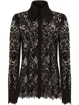 Dolce & Gabbana: Прозрачная рубашка 