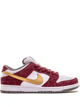 Nike: Белые кроссовки Dunk Low Premium SB