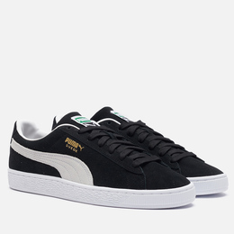 PUMA: Чёрные кеды  Suede Classic XXI