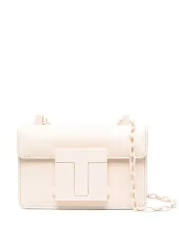 TOM FORD: Белая сумка  Logo