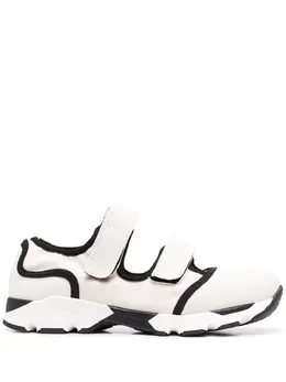 Marni: Белые кроссовки 