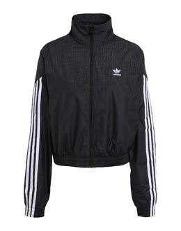 ADIDAS: Куртка в полоску 