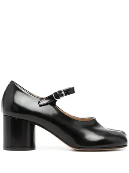 Maison Margiela: Чёрные туфли  Tabi