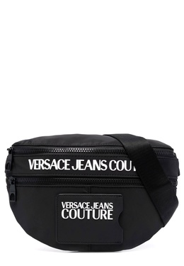 VERSACE JEANS COUTURE: Чёрная сумка