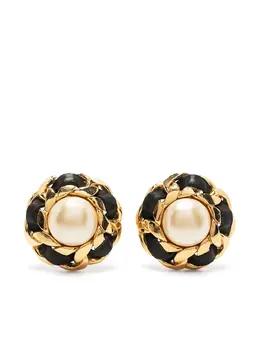 Chanel Pre-Owned: Серьги 