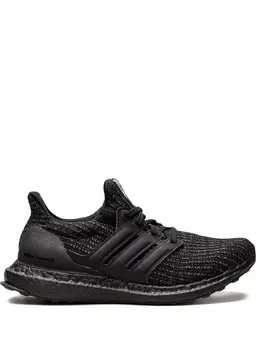 adidas: Чёрные кроссовки  UltraBoost DNA