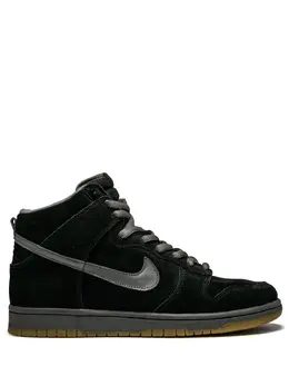 Nike: Чёрные кроссовки Dunk High Pro SB