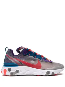 Nike: Многоцветные кроссовки React Element 87