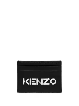 Kenzo: Картхолдер с принтом