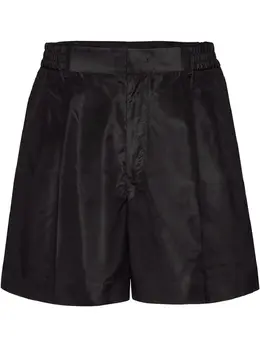 Valentino: Чёрные шорты 