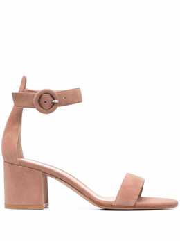 Gianvito Rossi: Розовые сандалии 