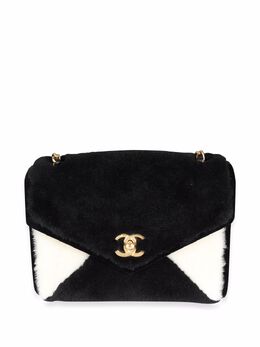 Chanel Pre-Owned: Чёрная сумка 