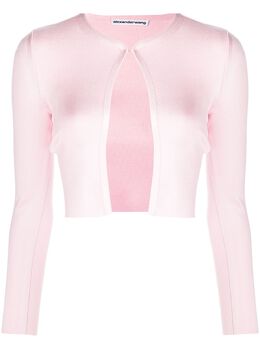Alexander Wang: Розовый кардиган 