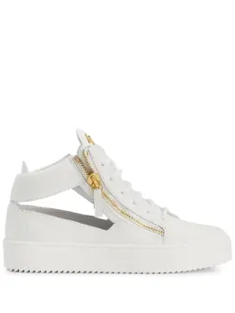 Giuseppe Zanotti: Белые кроссовки  Kriss