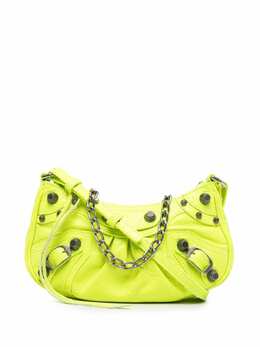 Balenciaga: Жёлтая сумка  Le Cagole