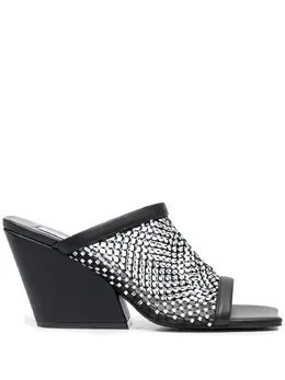 Stella McCartney: Чёрные сандалии 
