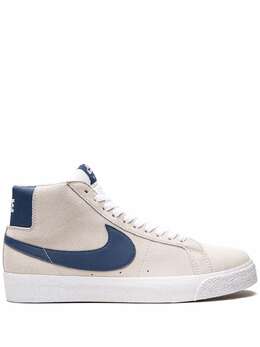 Nike: Светлые кроссовки  SB Blazer Mid