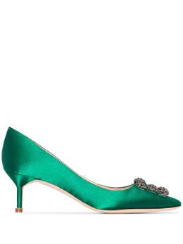 Manolo Blahnik: Зелёные туфли  Hangisi