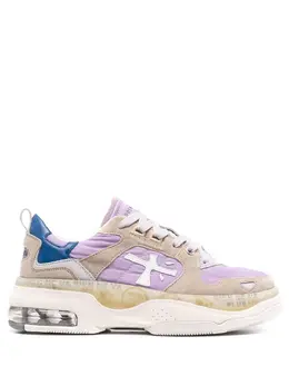 Premiata: Бежевые кроссовки  Draked