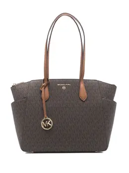 Michael Michael Kors: Тёмная сумка-шоппер 