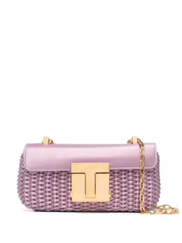 TOM FORD: Фиолетовая сумка  Logo