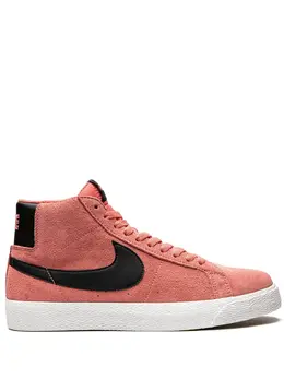 Nike: Розовые кроссовки  SB Blazer Mid