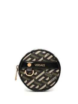 Versace Pre-Owned: Чёрный кошелёк