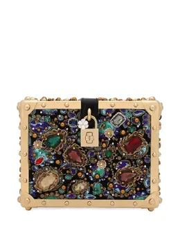 Dolce & Gabbana: Многоцветная сумка  Dolce Box