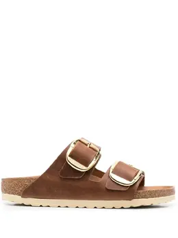 Birkenstock: Коричневые сандалии 