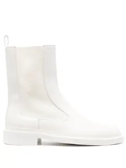 Jil Sander: Белые ботинки 