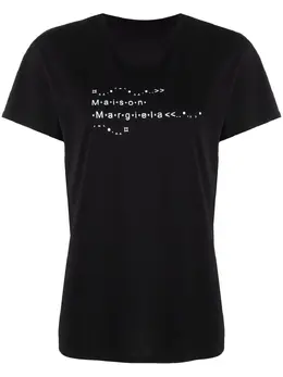 Maison Margiela: Футболка с принтом