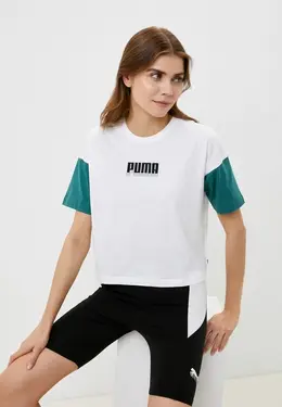 PUMA: Белая футболка 