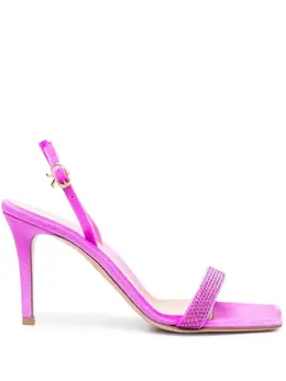 Gianvito Rossi: Розовые сандалии 