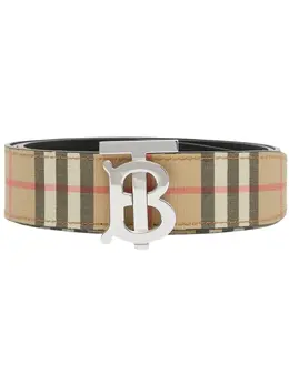 Burberry: Ремень  Monogram