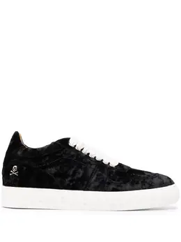 Philipp Plein: Чёрные кроссовки 