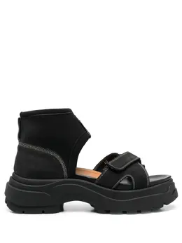 Maison Margiela: Чёрные сандалии 