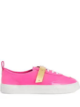 Giuseppe Zanotti: Розовые кроссовки 