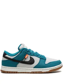 Nike: Голубые кроссовки  Dunk Low