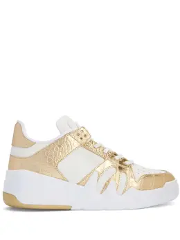 Giuseppe Zanotti: Белые кроссовки  Talon